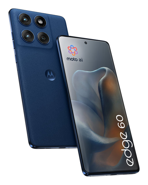 EAN 0840023298141 - Motorola edge 60 16,9 cm (6.67") SIM doble Android 15 5G USB Tipo C 12 GB 256 GB 5200 mAh Azul imagen 1