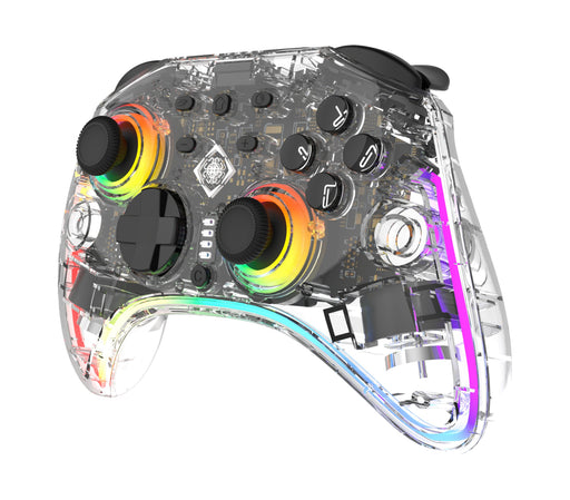 EAN 7333048072511 - Deltaco Gaming GAM-198-T mando y volante Transparente Bluetooth/USB Gamepad Nintendo Switch, Nintendo Swi imagen 2