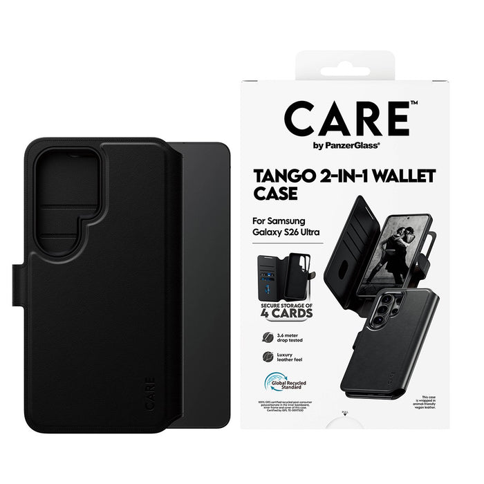 EAN 5715685034077 - PanzerGlass CARE™ by ® Tango 2-in-1 Wallet Case w. Qi Samsung Galaxy S26 Ultra funda para teléfono móvil  imagen 2