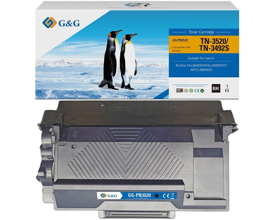 EAN 6941881208199 - G&G NT-PB3520 cartucho de tóner 1 pieza(s) Compatible Negro imagen 3