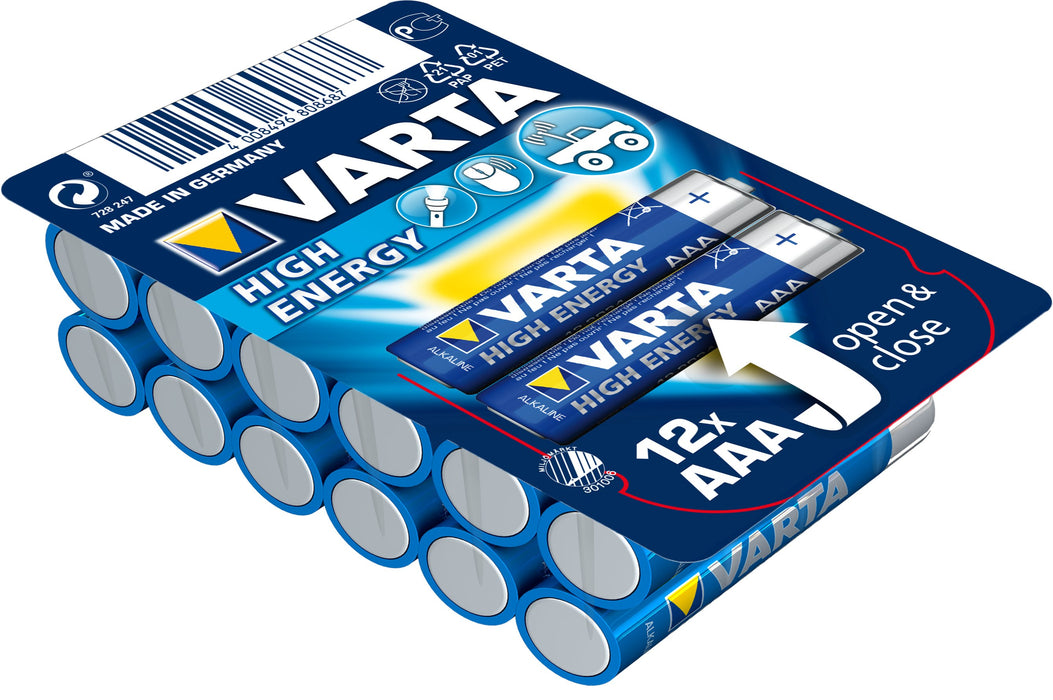 EAN 4008496808687 - Varta BV-HE 12 AAA Batería de un solo uso Alcalino imagen 1