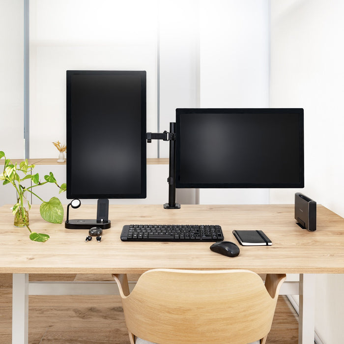 EAN 8433281014374 - TooQ DB1802TN-B soporte para monitor 81,3 cm (32") Escritorio imagen 5