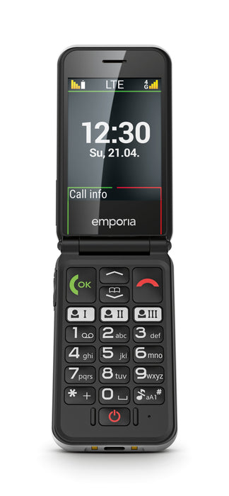 EAN 9005613168940 - Emporia SIMPLICITYglam.4G 7,11 cm (2.8") 106 g Negro Teléfono para personas mayores imagen 24