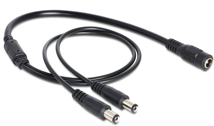 EAN 4043619832866 - DeLOCK 83286 cable de transmisión Negro 0,5 m imagen 1