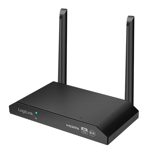 EAN 4052792075533 - LogiLink HDW0103AR extensor audio/video Receptor AV Negro imagen 1