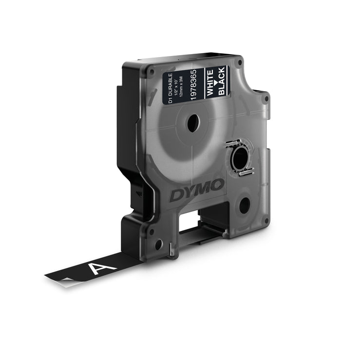 EAN 3501179783659 - DYMO D1 Durable - White on Black - 12mm cinta para impresora de etiquetas Blanco sobre negro imagen 6