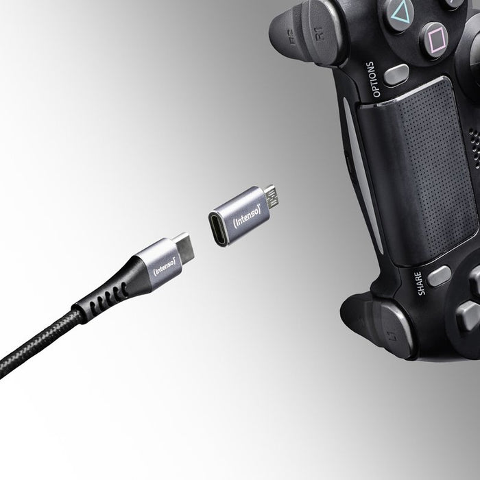 EAN 4034303038152 - Intenso 7600913 cambiador de género para cable Gris imagen 12