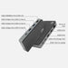 EAN 8716065557107 - ACT AC7093 base para portátil y replicador de puertos Alámbrico USB 3.2 Gen 1 (3.1 Gen 1) Type-C Negro, G imagen 4