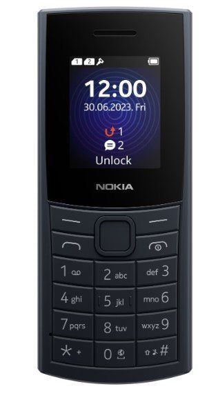EAN 6438409099341 - Nokia 110 4G 4,57 cm (1.8") 94,5 g Azul Característica del teléfono imagen 1