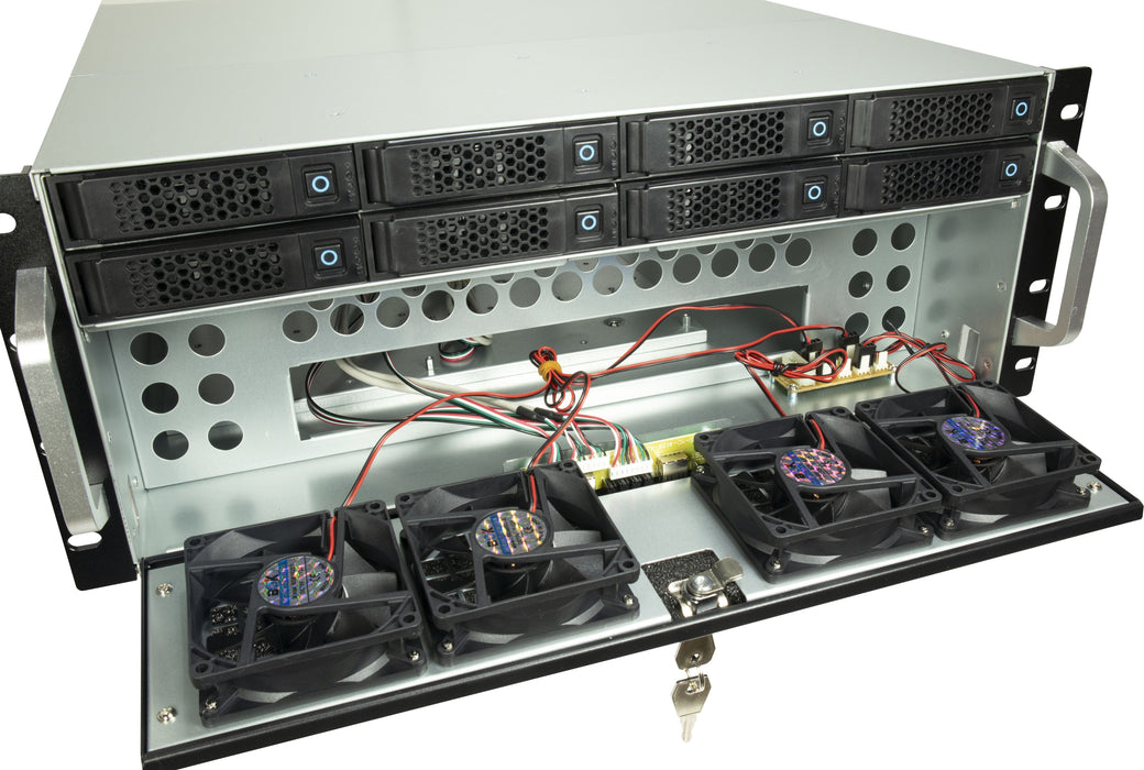 EAN 4260455648356 - Inter-Tech 4U-4708 Estante Negro imagen 4