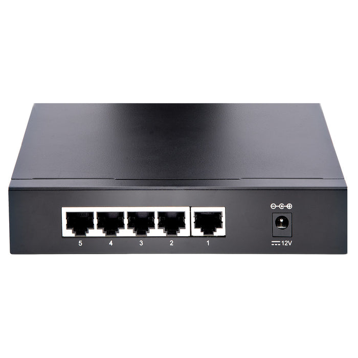 EAN 65030893183 - StarTech.com DS52000 switch No administrado 2.5G Ethernet (100/1000/2500) Negro imagen 4