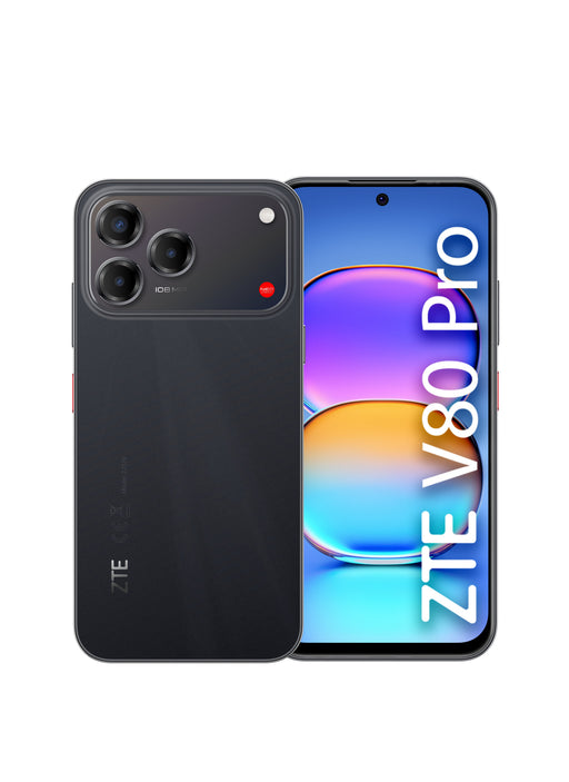 EAN 6902176160004 - ZTE V80 Pro 17,1 cm (6.75") Ranura híbrida Dual SIM Android 16.0 4G USB Tipo C 8 GB 256 GB 5000 mAh Negro imagen 1
