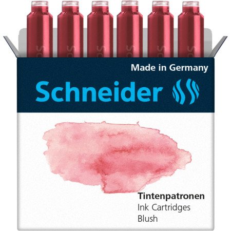 EAN 4004675147479 - Schneider Schreibgeräte Pastel cartucho de tinta 6 pieza(s) Original Rojo imagen 1
