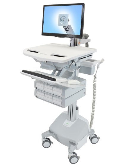 EAN 698833045369 - Ergotron StyleView Aluminio, Gris, Blanco Panel plano Carro multimedia imagen 1