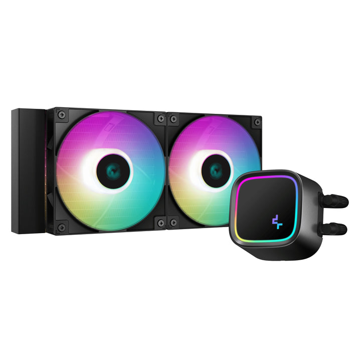 EAN 6933412728047 - DeepCool LE520 Procesador Sistema de refrigeración líquida todo en uno 12 cm Negro 1 pieza(s) imagen 1