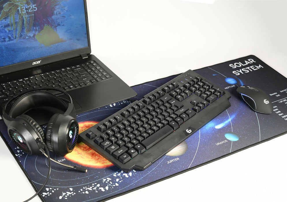 EAN 8716309126717 - Gembird MP-SOLARSYSTEM-XL-01 Gaming mouse pad extra large\"Cosmos\" 350 x 900 imagen 4
