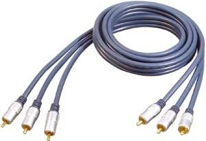 EAN 4012386906612 - GR-Kabel PB-441 cable de vídeo compuesto 3 m 3 x RCA Negro imagen 1