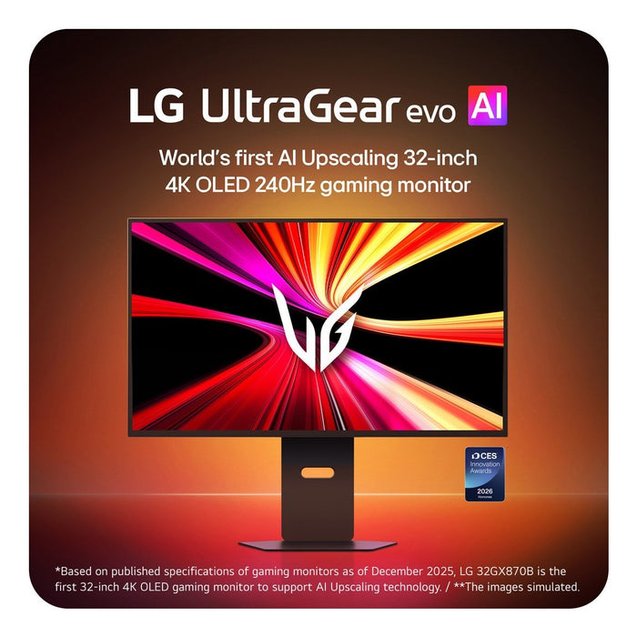 EAN 8806096853085 - LG 32GX870B-B.AEU pantalla para PC 81,3 cm (32") 3840 x 2160 Pixeles 4K Ultra HD OLED Negro imagen 4