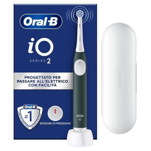 EAN 8700216612258 - Oral-B iO2 Adulto Cepillo dental vibratorio Verde, Blanco imagen 1