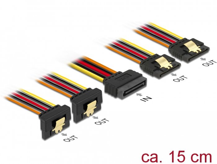 EAN 4043619601509 - DeLOCK 60150 cable de alimentación interna 0,15 m imagen 2