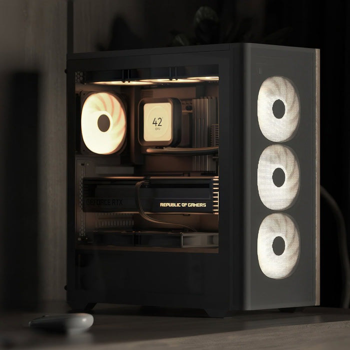 EAN 4711099479719 - Aerocool D501A Midi Tower Negro, Madera imagen 11