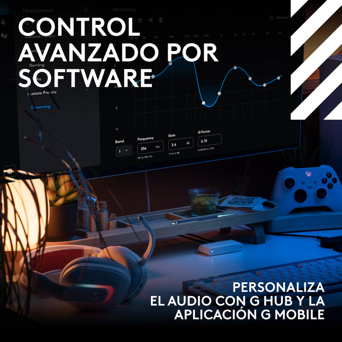 EAN 5099206133327 - Logitech G Astro A20 X Inalámbrico y alámbrico Diadema Juego USB Tipo C imagen 10