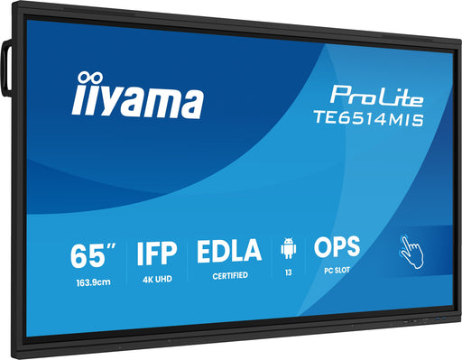 EAN 4948570124022 - iiyama PROLITE TE6514MIS-B2AG Pantalla plana para señalización digital 165,1 cm (65") LCD Wifi 435 cd / m imagen 2