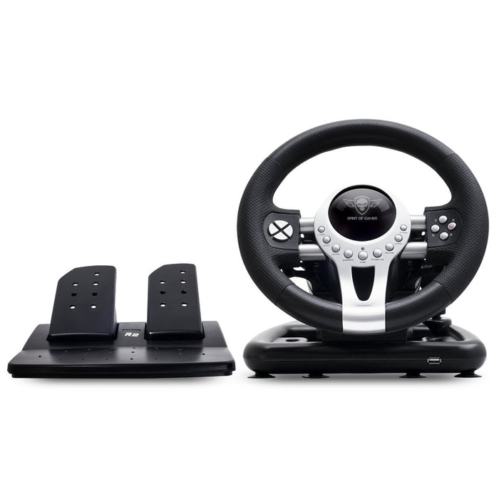 EAN 3700104431966 - Spirit of Gamer Race Wheel Pro 2 Negro, Plata USB Volante + Pedales Digital PC, PlayStation 4, Playstatio imagen 7