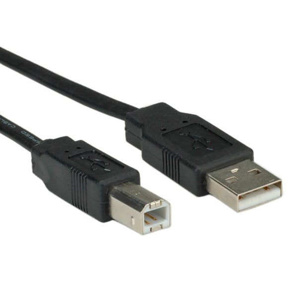 EAN 7611990199426 - ROLINE 11.02.8867 cable USB USB 2.0 0,8 m USB A USB B Negro imagen 1