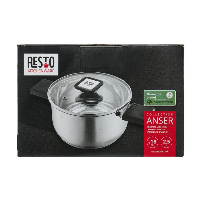 EAN 4260709013718 - Resto Kitchenware Anser 2,5 L Alrededor Negro, Acero inoxidable imagen 17