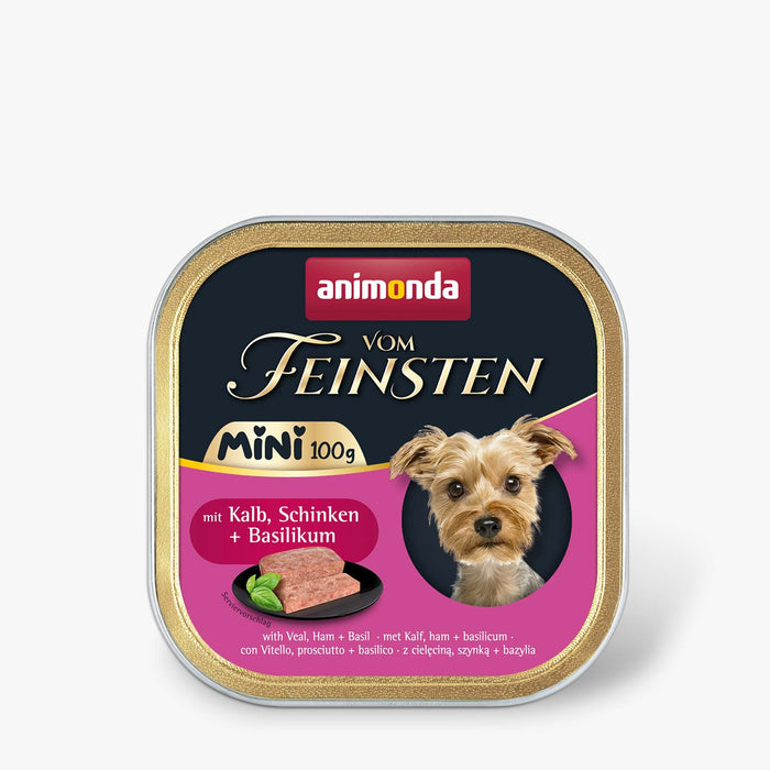 EAN 4017721823609 - animonda Vom Feinsten 4017721823609 alimento húmedo para perros Jamón, Ternera, Verde albahaca Adulto 100 imagen 1