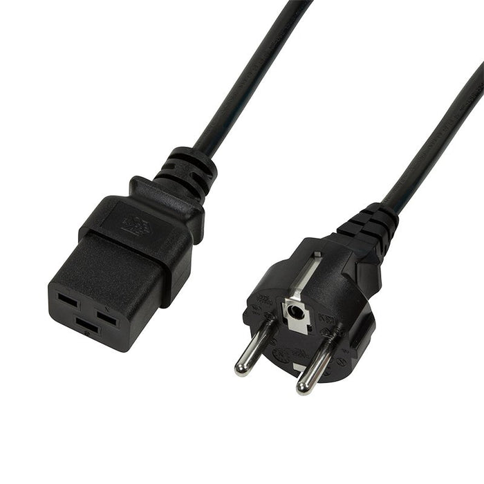 EAN 4052792051193 - LogiLink CP153 cable de transmisión Negro 3 m CEE7/7 C19 acoplador imagen 1