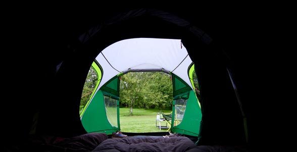 EAN 3138522100872 - Coleman Chimney Rock 3 Plus Verde, Gris Tienda tipo túnel imagen 5
