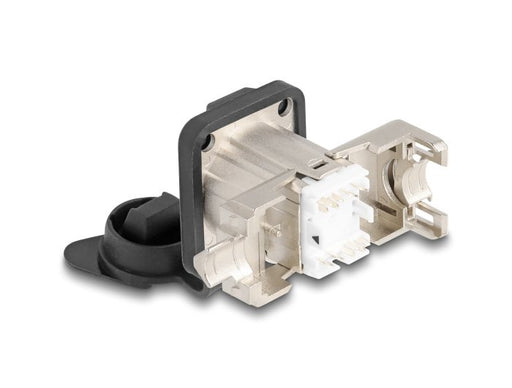 EAN 4043619670635 - DeLOCK 67063 conector Negro, Metálico imagen 1