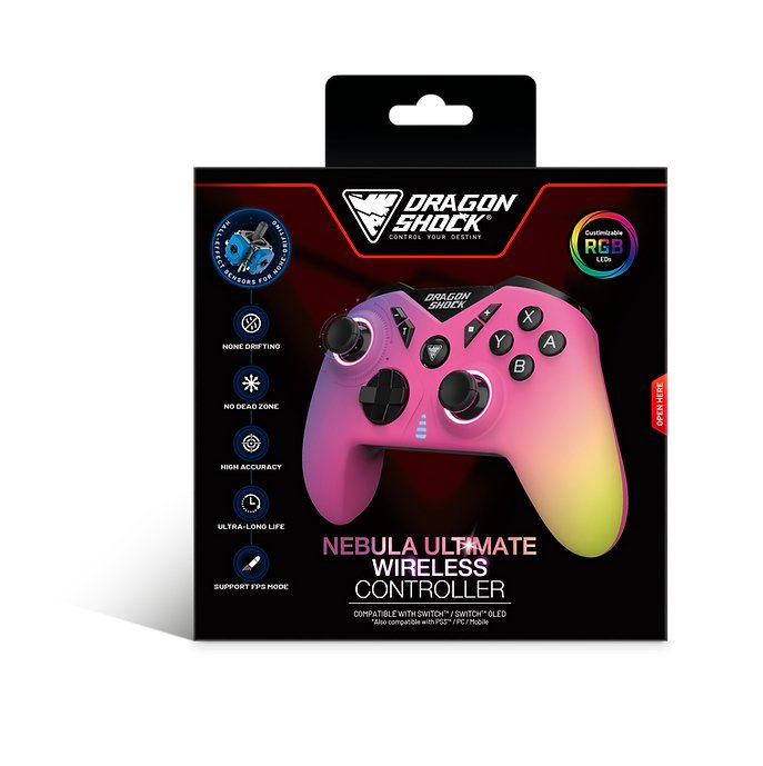 EAN 5425025593903 - Dragonshock Nebula Ultimate Multicolor Bluetooth Gamepad Nintendo Switch imagen 7