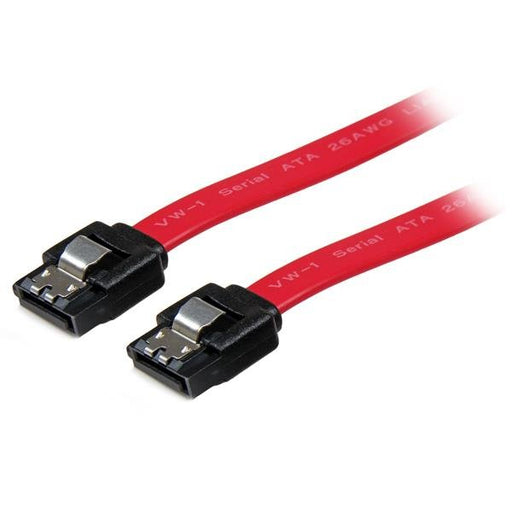 EAN 0065030818681 - StarTech.com LSATA12 cable de SATA 0,304 m SATA 7-pin Rojo imagen 1