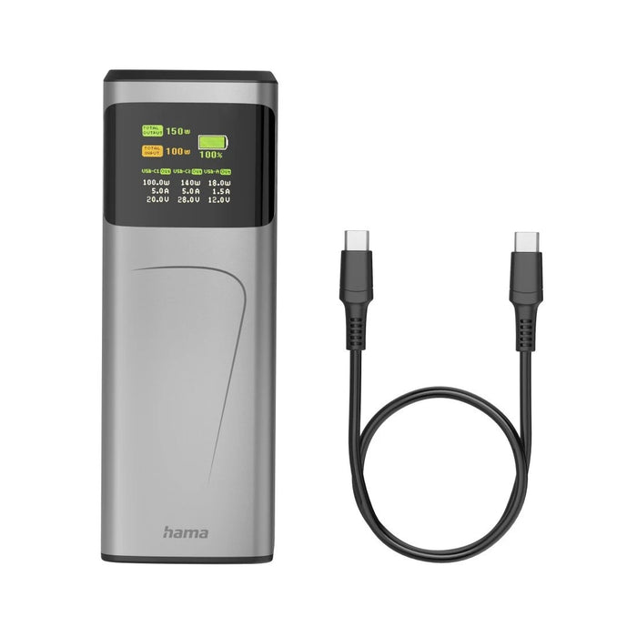 EAN 4047443536532 - Hama High Power Ión de litio 24000 mAh Gris imagen 5