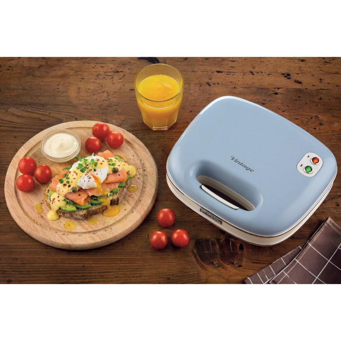 EAN 8003705125933 - Ariete Vintage Line 00C196305AR0 sandwichera 750 W Azul claro imagen 7