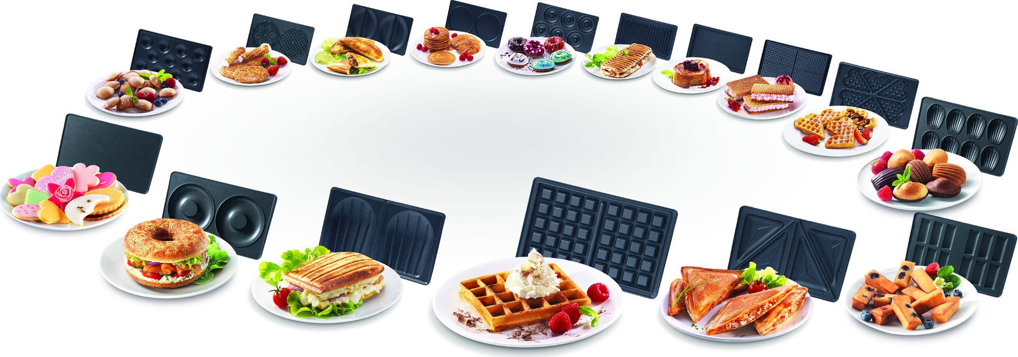 EAN 3045386363643 - Tefal Snack Collection SW852D sandwichera 700 W Negro, Acero inoxidable imagen 7