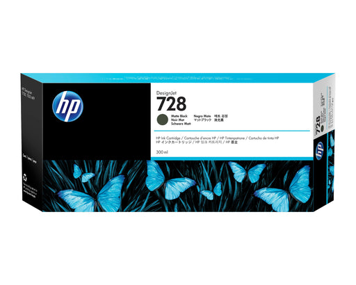 EAN 0888793397879 - HP 728 300-ml Matte Black DesignJet Ink Cartridge cartucho de tinta 1 pieza(s) Original Alto rendimiento  imagen 1