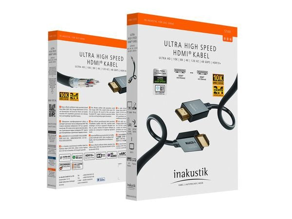 EAN 4001985523092 - Inakustik 00324630 cable HDMI 3 m HDMI tipo A (Estándar) Negro imagen 3