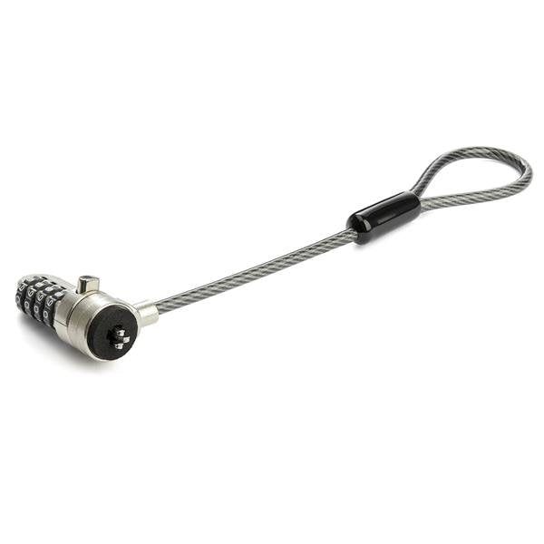 EAN 65030881722 - StarTech.com BRNCHLOCK cable antirrobo Negro, Plata imagen 2