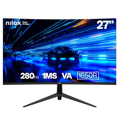 EAN 8431775036239 - Nilox NXM27CV28001 pantalla para PC 68,6 cm (27") 1920 x 1080 Pixeles Full HD LED Negro imagen 1