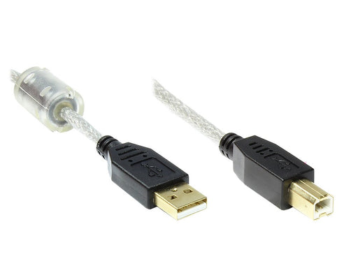 EAN 4014619280995 - Alcasa 2510-5TQ cable USB USB 2.0 5 m USB A USB B Negro imagen 1