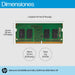 EAN 0197192782040 - HP 8GB DDR4 3200 SODIMM Memory módulo de memoria 1 x 8 GB 3200 MT/s 260-pin SO-DIMM imagen 2