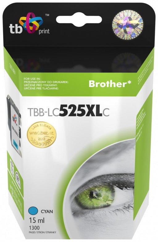 EAN 5901500503662 - TB Print TBB-LC525XLC cartucho de tinta 1 pieza(s) Cian imagen 1