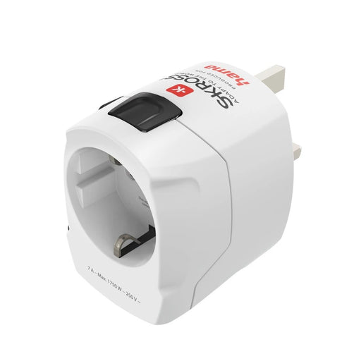 EAN 4047443560421 - Hama World Travel Pro adaptador de enchufe eléctrico Universal Tipo F Blanco imagen 2