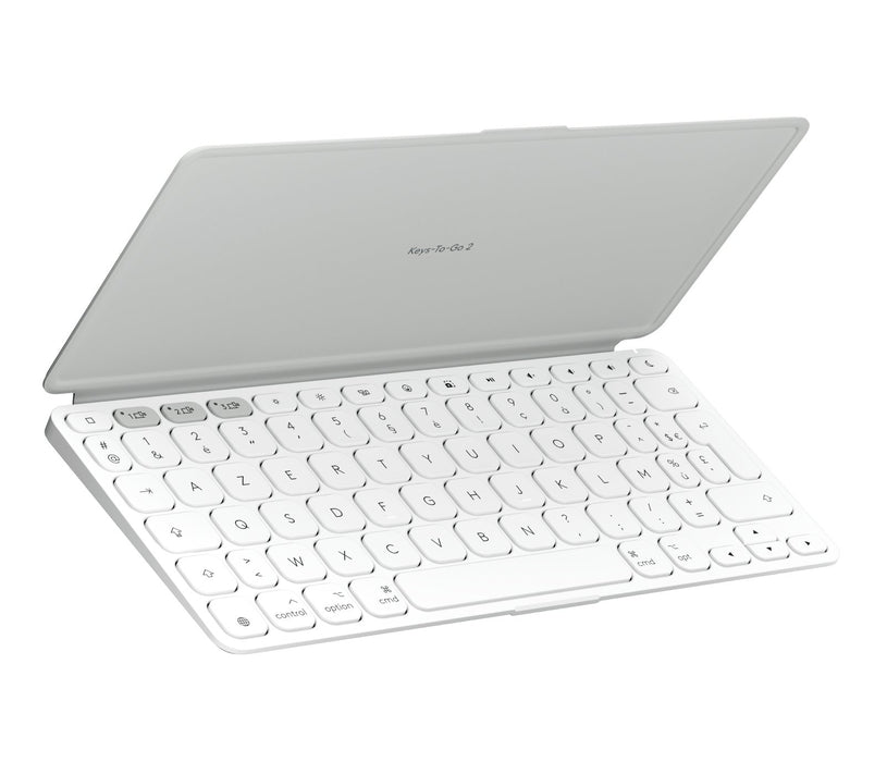 EAN 5099206125803 - Logitech 920-013007 teclado para móvil AZERTY Francés Bluetooth Blanco imagen 2