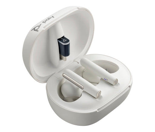 EAN 197497838633 - HP Poly Voyager Free 60/60+ White Earbuds (2 Pieces) imagen 1