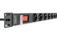 EAN 4016032481959 - Digitus DN-95402-1-FR unidad de distribución de energía (PDU) 8 salidas AC 1U imagen 2